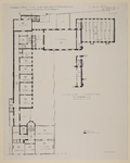 217178 Plattegrond van de 1e verdieping van het Gouvernementsgebouw aan de Kromme Nieuwegracht (Paushuize, gebouwen aan ...